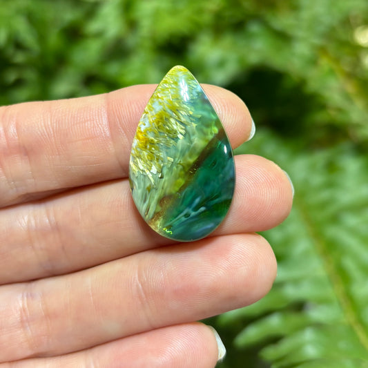 Bridewell Stone Cabochon — Personally Created and Cut by Artist Ray Bridewell