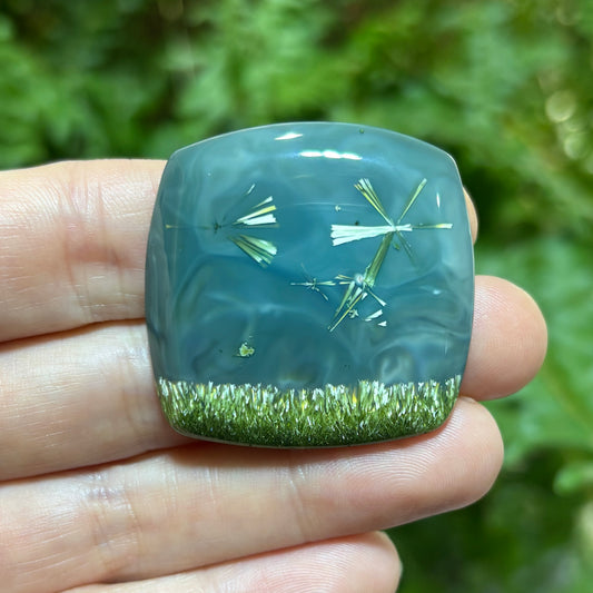 Bridewell Stone Cabochon — Personally Created and Cut by Artist Ray Bridewell