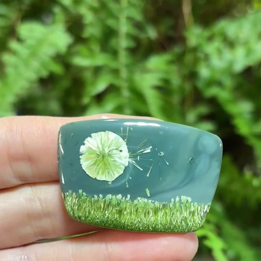 Bridewell Stone Cabochon — Personally Created and Cut by Artist Ray Bridewell